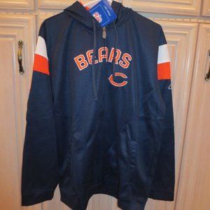 NFL Chicago Bears Strong Side Full Zip Hoodie (102)